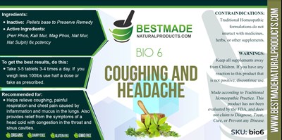 bio6 dosage and administration - bio6 product label